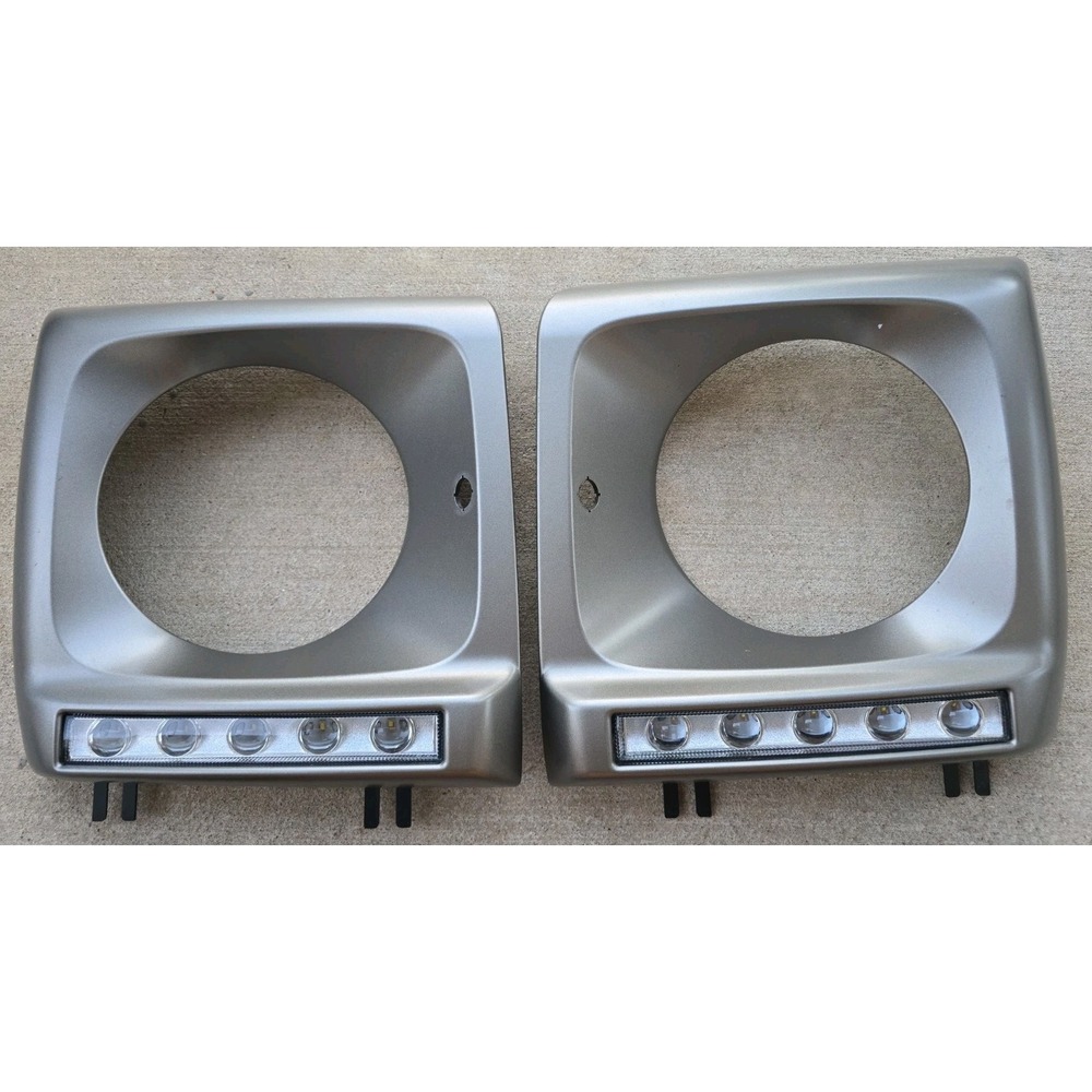 Headlight SET COVER with LED DRL for Mercedes W463 G Class Left & Right